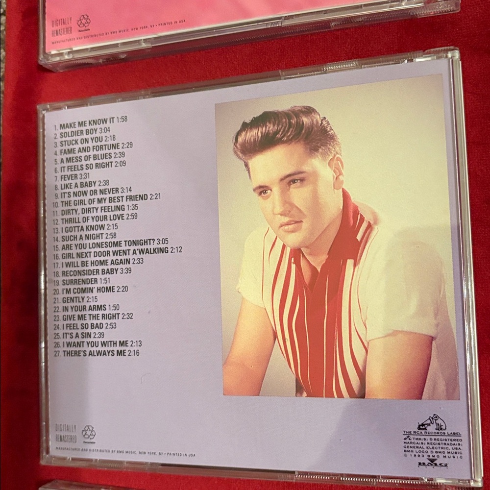 EUC-Like New:Elvis Presley Boxed Set of 5 Music CDs: The Essential 60’s Masters - Picture 9 of 17